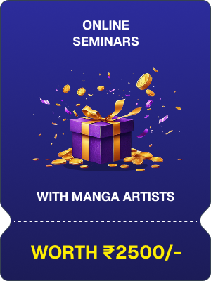 Online Seminars with Manga Artists Worth ₹2500/-
